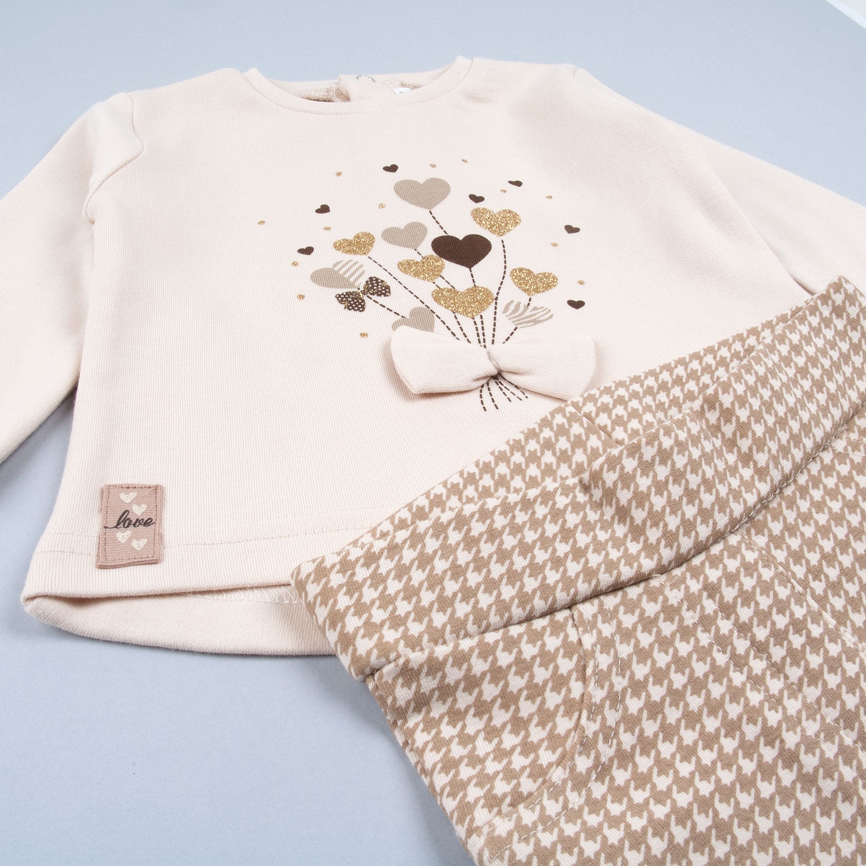 Completo Bimba 2 Pezzi Ribbon