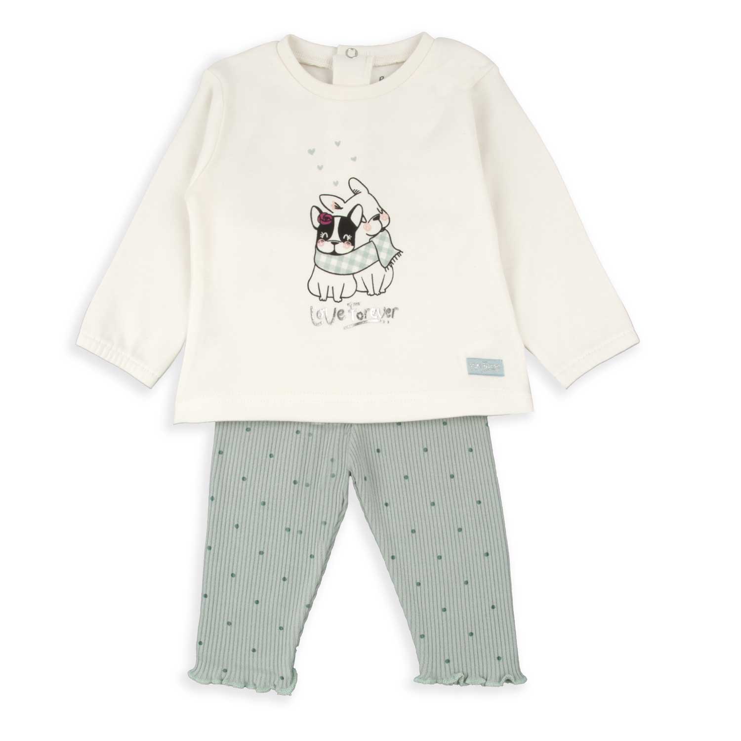 Completo Bimba 2 Pezzi Love Forever