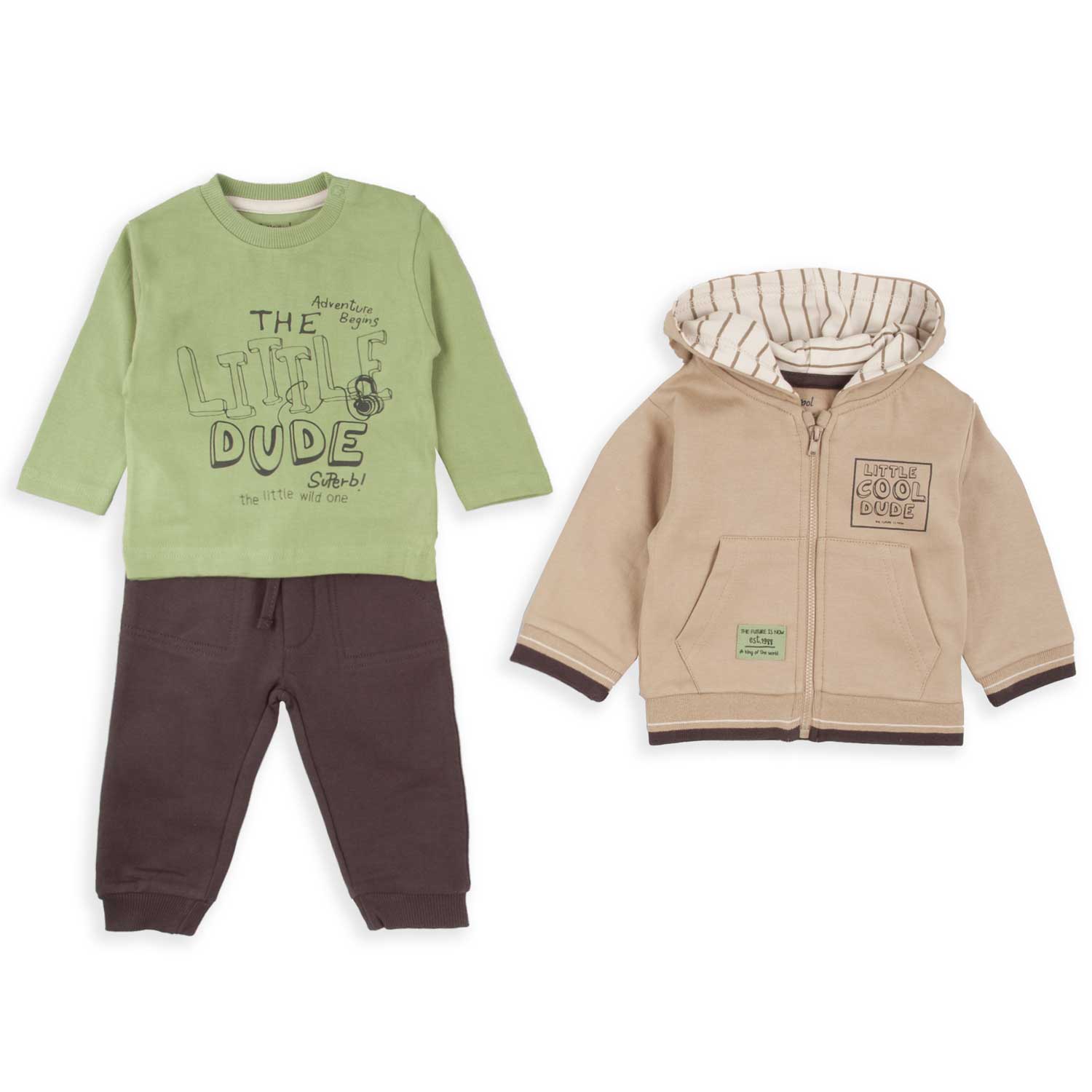 Completo Bimbo 3 Pezzi Little Dude
