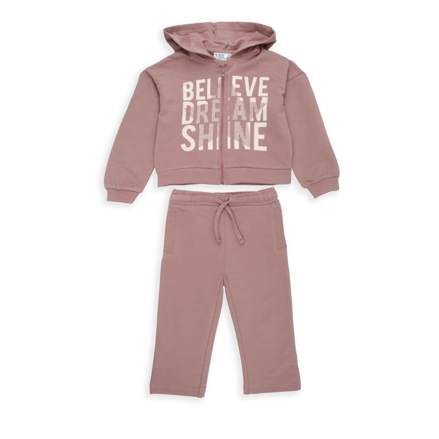 Tuta Bambina 2 Pezzi Shine