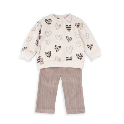 Completo Bimba 2 Pezzi Sweet Heart