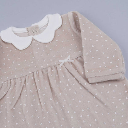 Vestito Beige Ribbon