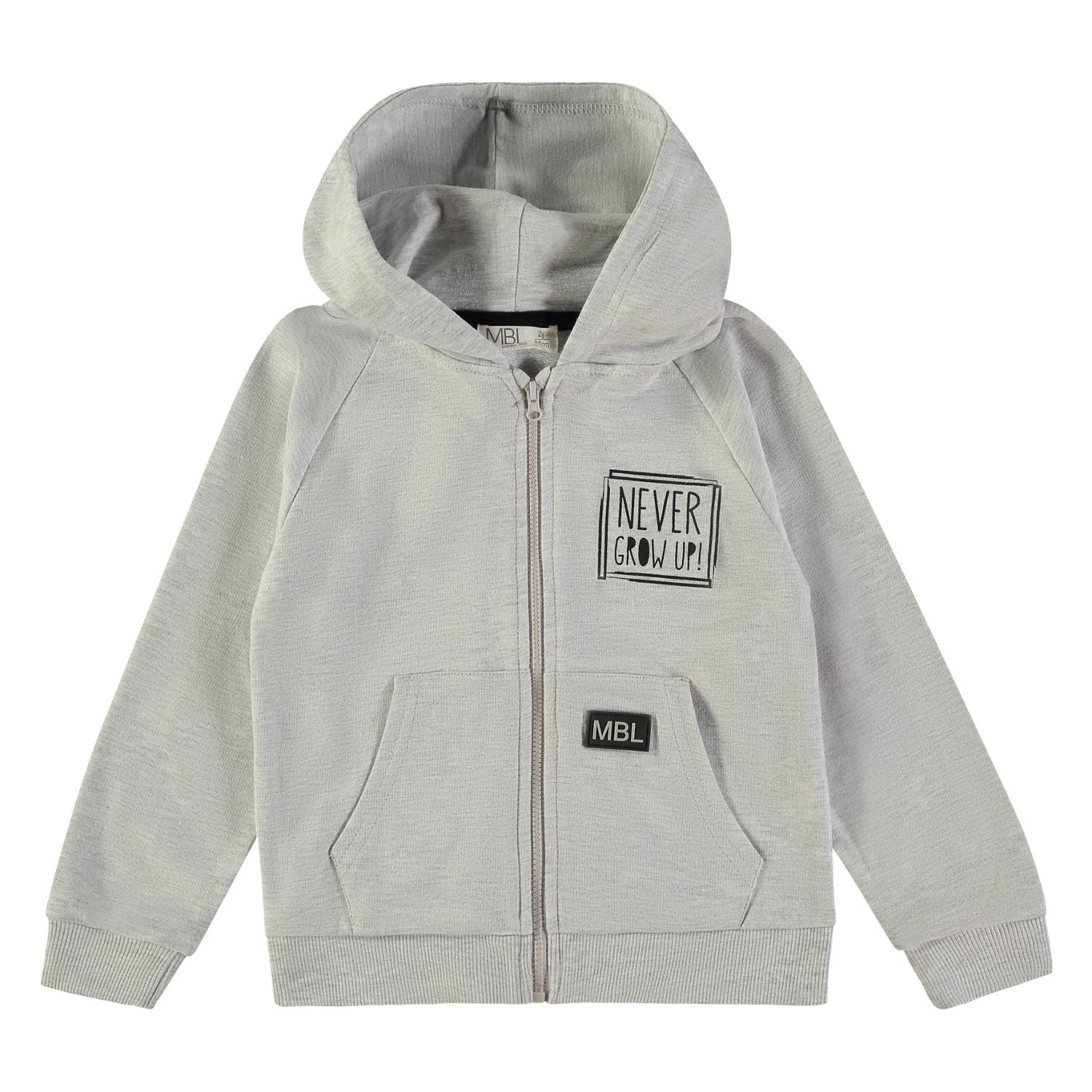 Wonderlife - Felpa Con Zip Grigia