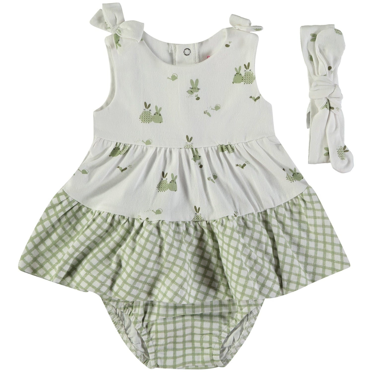Wonderlife - Vestito Con Mutandina + Cintura Kaki